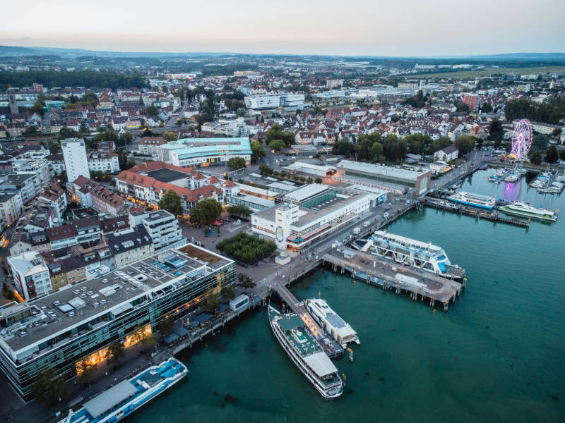 Friedrichshafen Parken - Hafen