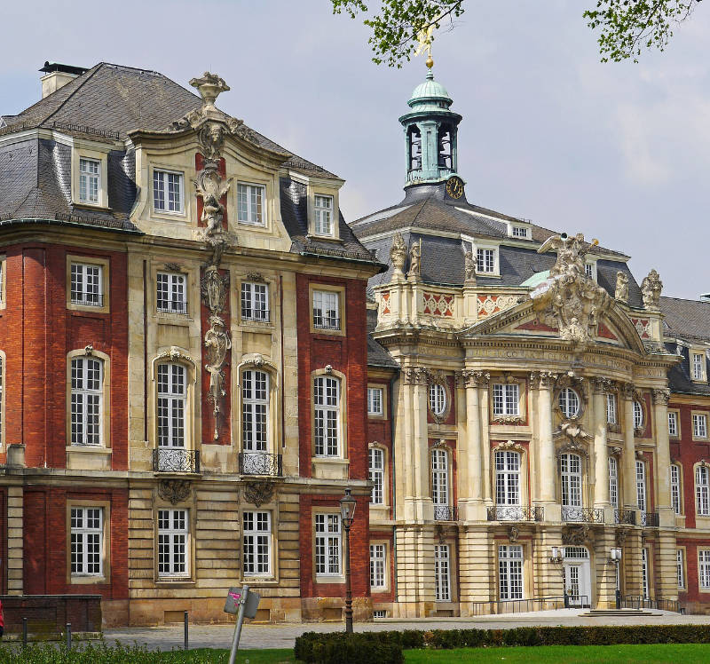 Parken Stadt Münster - Schloss